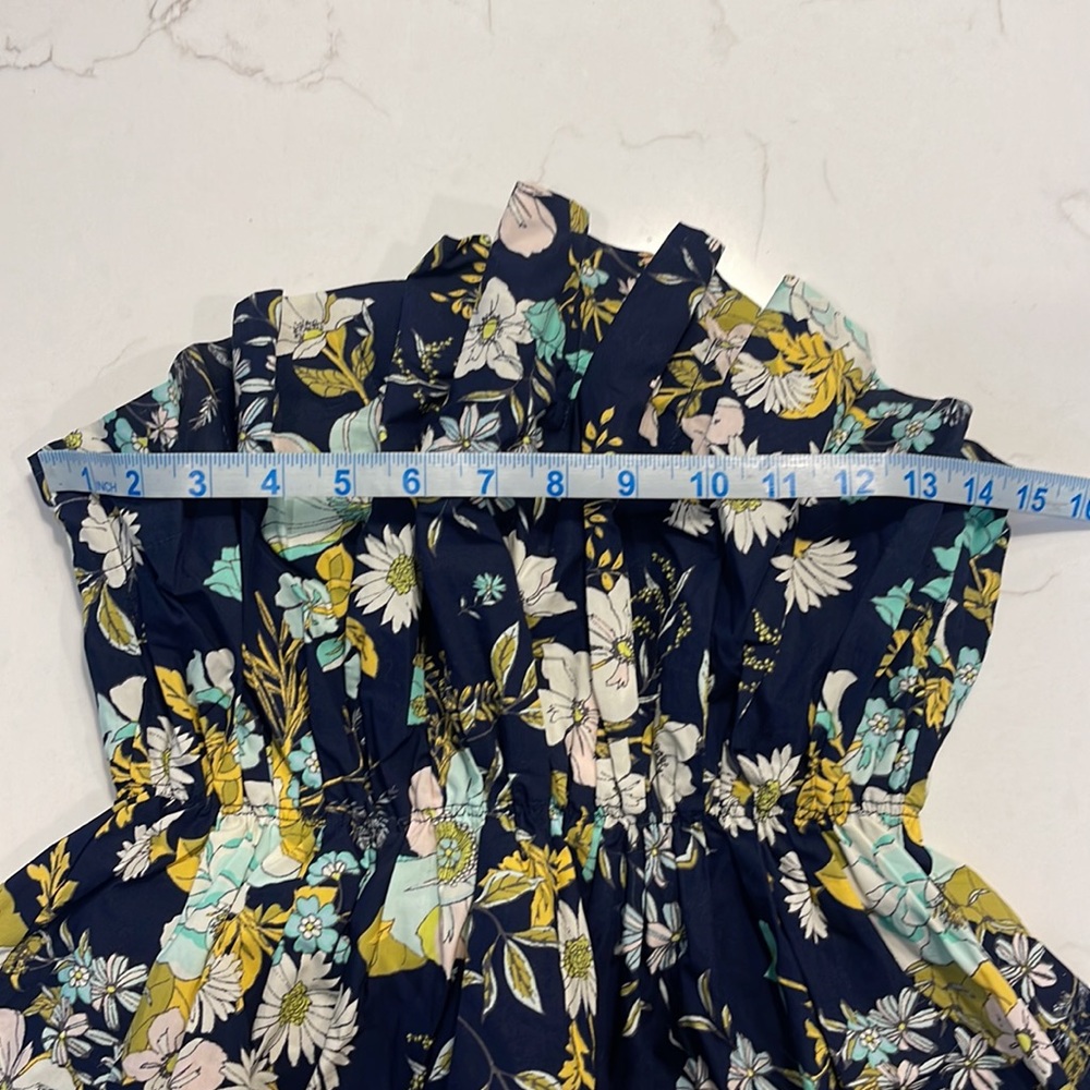 🦋 Ruffled tube top with peplum - Picture 10 of 12